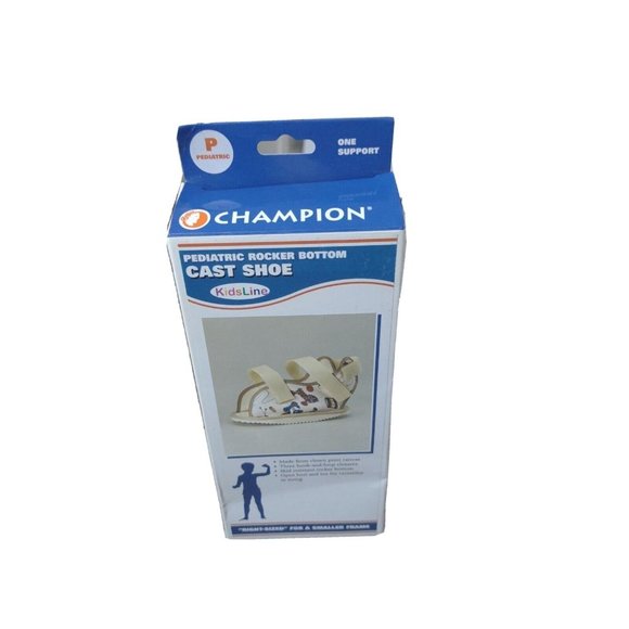 OTC Kidsline Cast Shoe Rocker Bottom, Fun Print, Pediatric - Picture 8 of 8